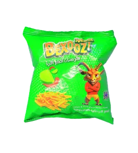 اصابع الذرة بكسوز بنكهة اليمون والفلفل  22جم