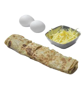 خبز بالبيض والجبن الكرافت