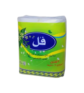 مناشف فل للاستعمالات المنزلية شديد الامتصاص 2 لفتين كبير