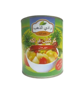 فواكة كوكتيل وادي الذهب مع الشراب 825جم