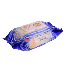 مناديل مبللة كومفرت بخلاصة الصبار وفيتامين E  عدد 80 منديل +20 مجانا