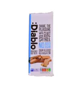 ويفر ديابلوبنكة الشوكلاتة بدون سكر 150 جم