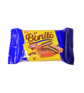 بسكويت تيفاني بونيتو بكريمة الكوكيز مغلف بالشوكلاتة  18 جم