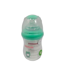 رضاعة بلاستيك بيبي كوم 180 مل رقم 003