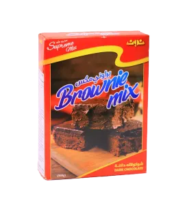 خليط كيك  نون سوبر مكس (براوني مكس) شوكولاتة داكنة 500 جم