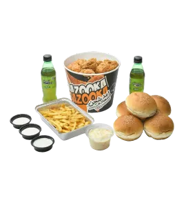 وجبة عائلية 18 قطعة