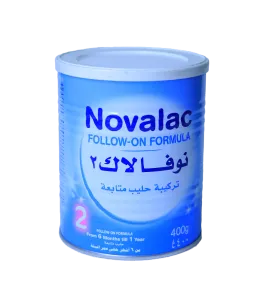 حليب نوفا لاك متابعه رقم 2 علبه