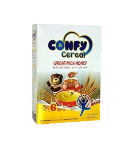 غذاء اطفال كونفي لاك بالقمح والحليب والعسل 210 جم باكت