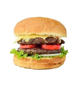 برجر لحم دبل
