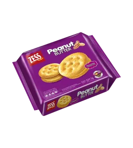 بسكويت زيس ساندويش 9 قطع بالفول السوداني229.5جم