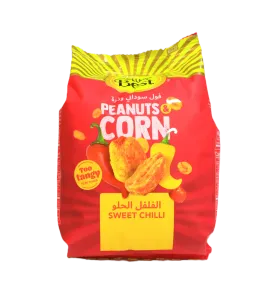 فول سوداني وذرة بست بالفلفل الحلو 150 جم