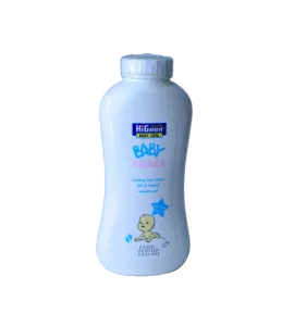 بودرة جسم للاطفال هاي جين امن وطبيعي خالي من التلك 200 جرام