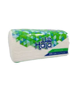 مناديل هلا 160منديل مزدوج عائلي