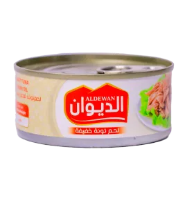 تونة الديوان لحم تونة خفيفة 140 جم