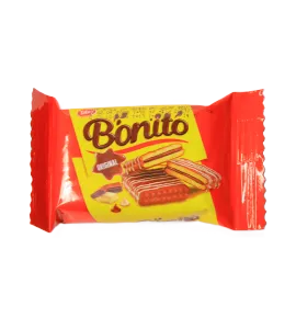 بسكويت تيفاني بونيتو بالكريمة مغلف بالشوكلاتة  18 جم