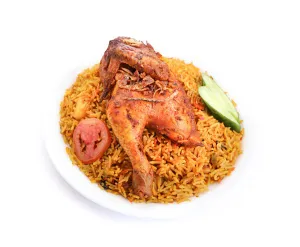 رز زربيان مع نصف دجاج