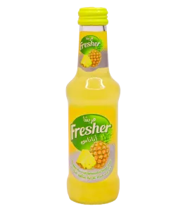 مشروب مياة غازية فريشا بنكهة  الاناناس 200 مل