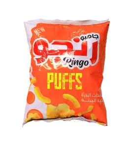بفك رنجو منتفخات الذرة بنكهة الجبنة 20 جم