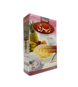 ارز اطفال ريري بالفواكة المشكلة 200 جم باكت