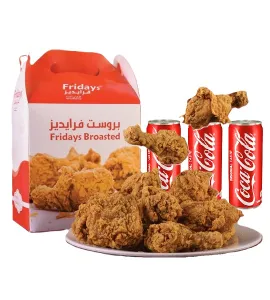 بروست  9 قطع + 3 كولا