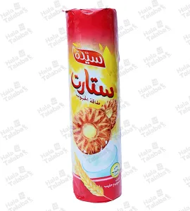 بسكويت سيده ستارت بالحبوب والحليب