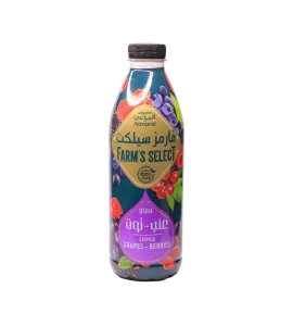 عصير المراعي فارمز سيلكت عنب وتوت 1لتر