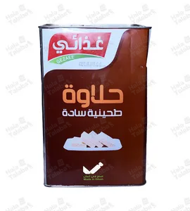 تنك حلاوة طحينية غذائي