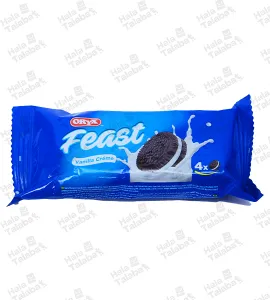 بسكويت فيست محشو بكريمه الفانيلا