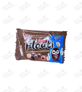 فلوتي دراجيه  فول سوداني في قشرة هشة